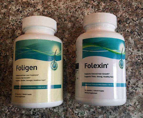 In the Folexin Reviews, we compare the previous Foligen VS Folexin bottles.