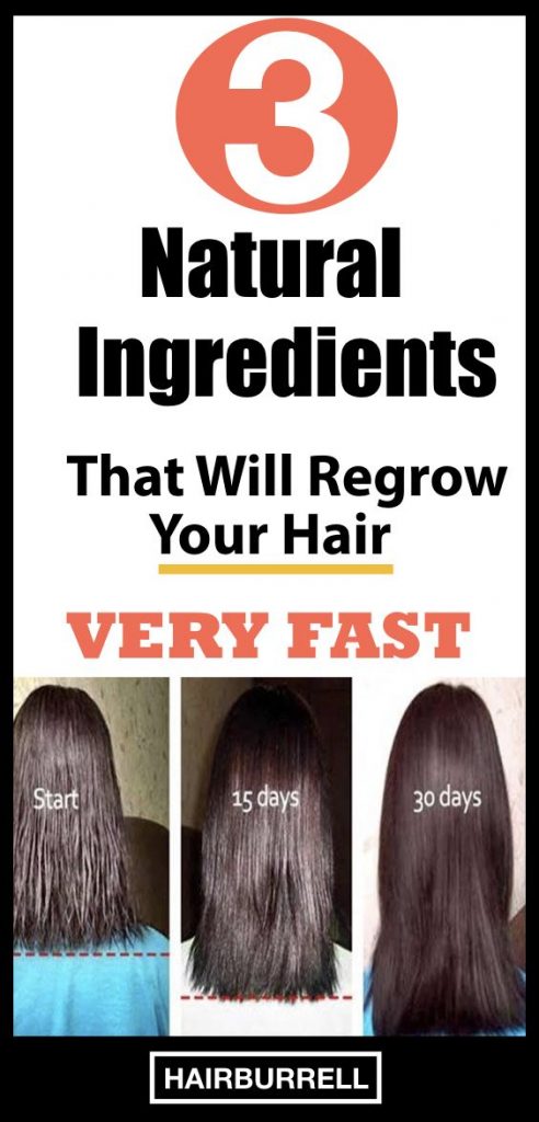 3 Natural Ingredients For Hair Growth And Thickness To Try 